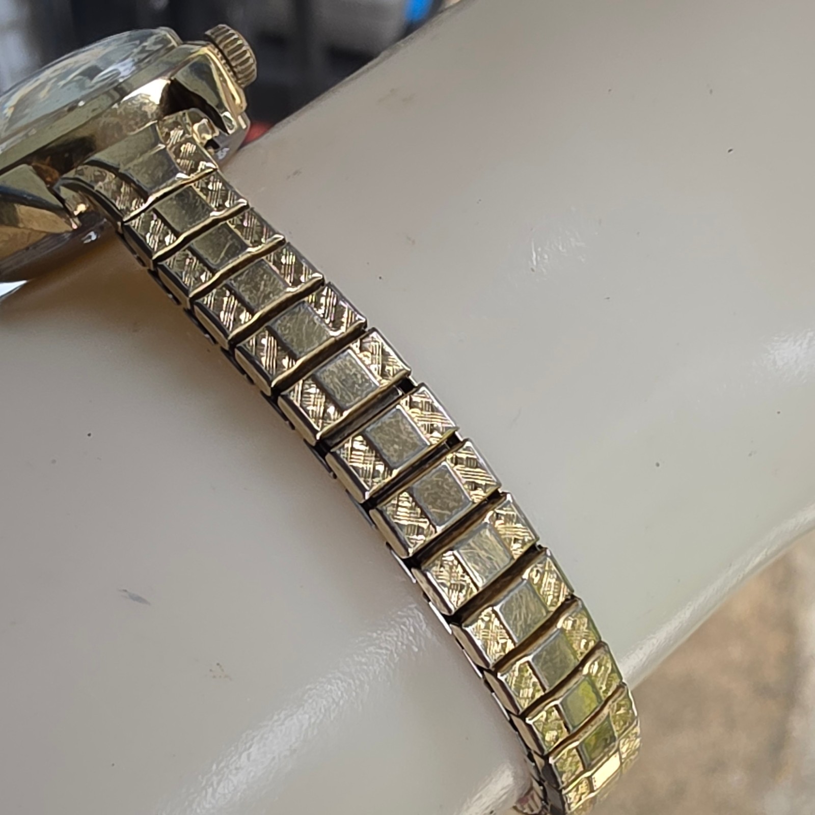 Vintage WITTNAUER Ladies automatic watch 10K GoldFilled Numeric Dial swiss 1960s