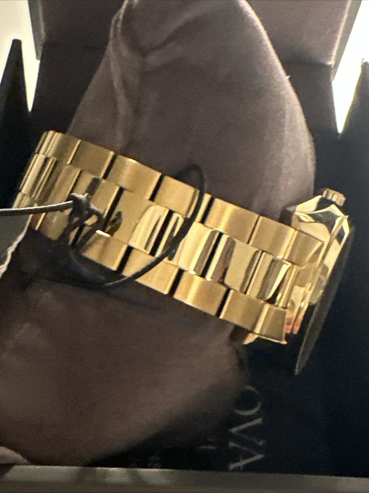 Bulova Men’s Classic Surveyor Automatic Gold Stainless Steel Watch 39 MM 97A182