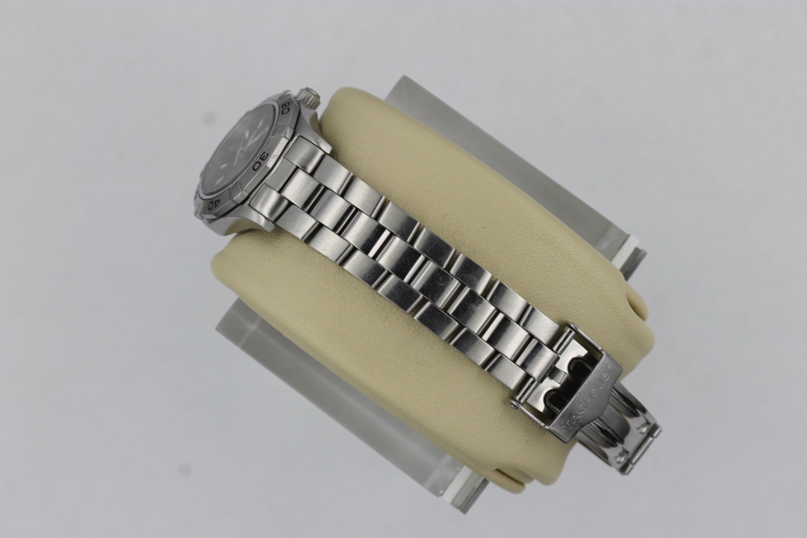 TAG Heuer WAF141E.BA0823 Womens Aquaracer Series Quartz Watch Gray Silver 300M