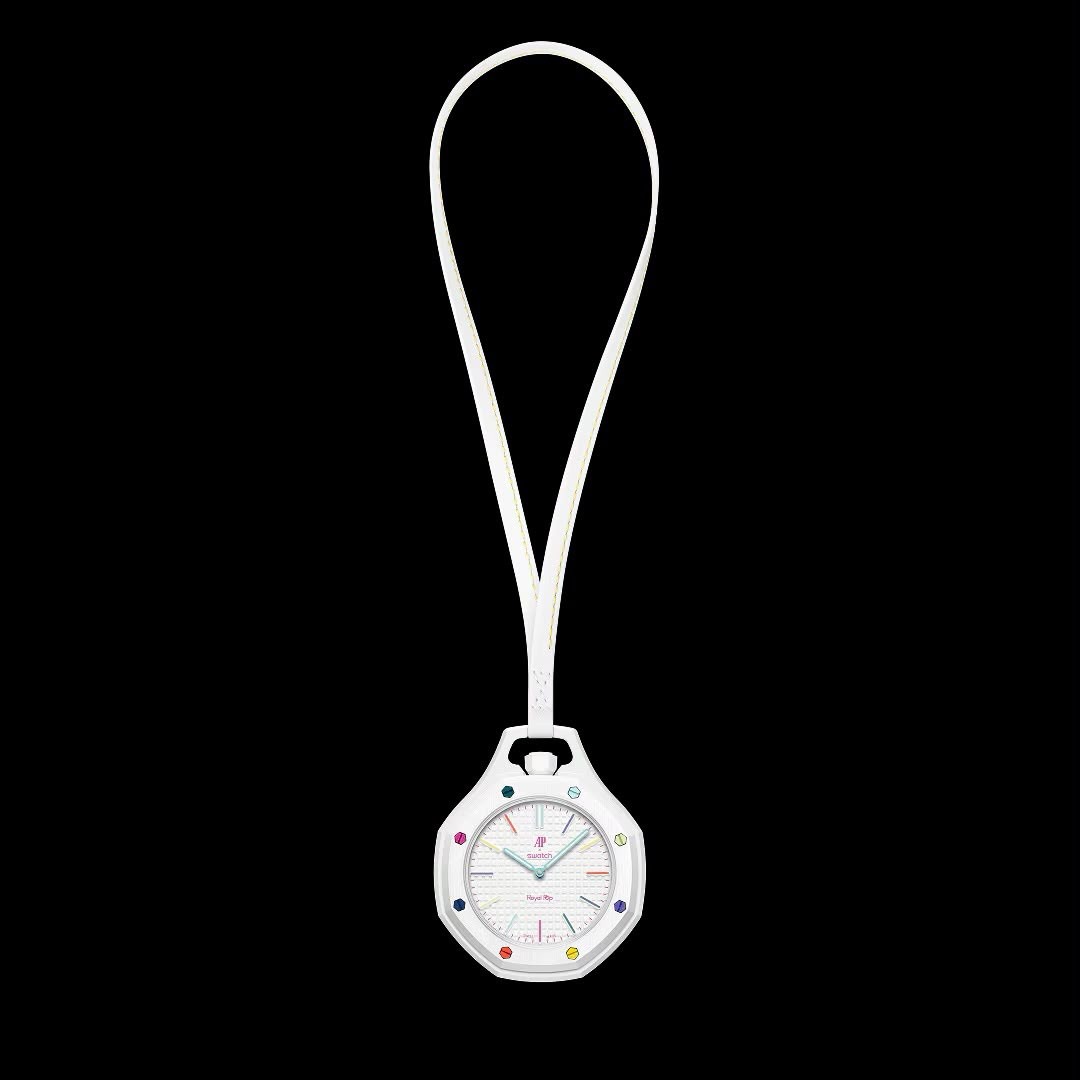Swatch x Audemars Piguet Royal Pop Huit Blanc Rare Savonnette BNIB Sealed
