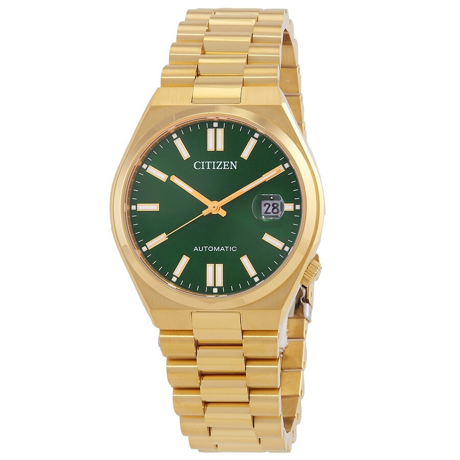 Citizen Men’s Tsuyosa Automatic Green Dial Watch – NJ0152-51X NEW