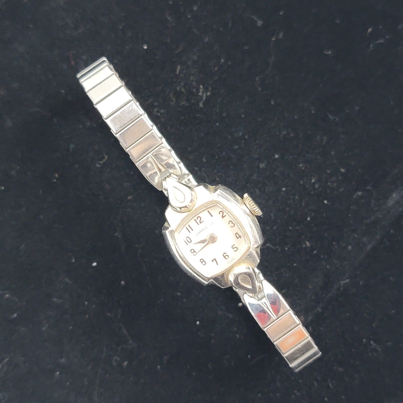 Vintage Caravelle Ladies Formal Dress Watch Manual Winding Movement