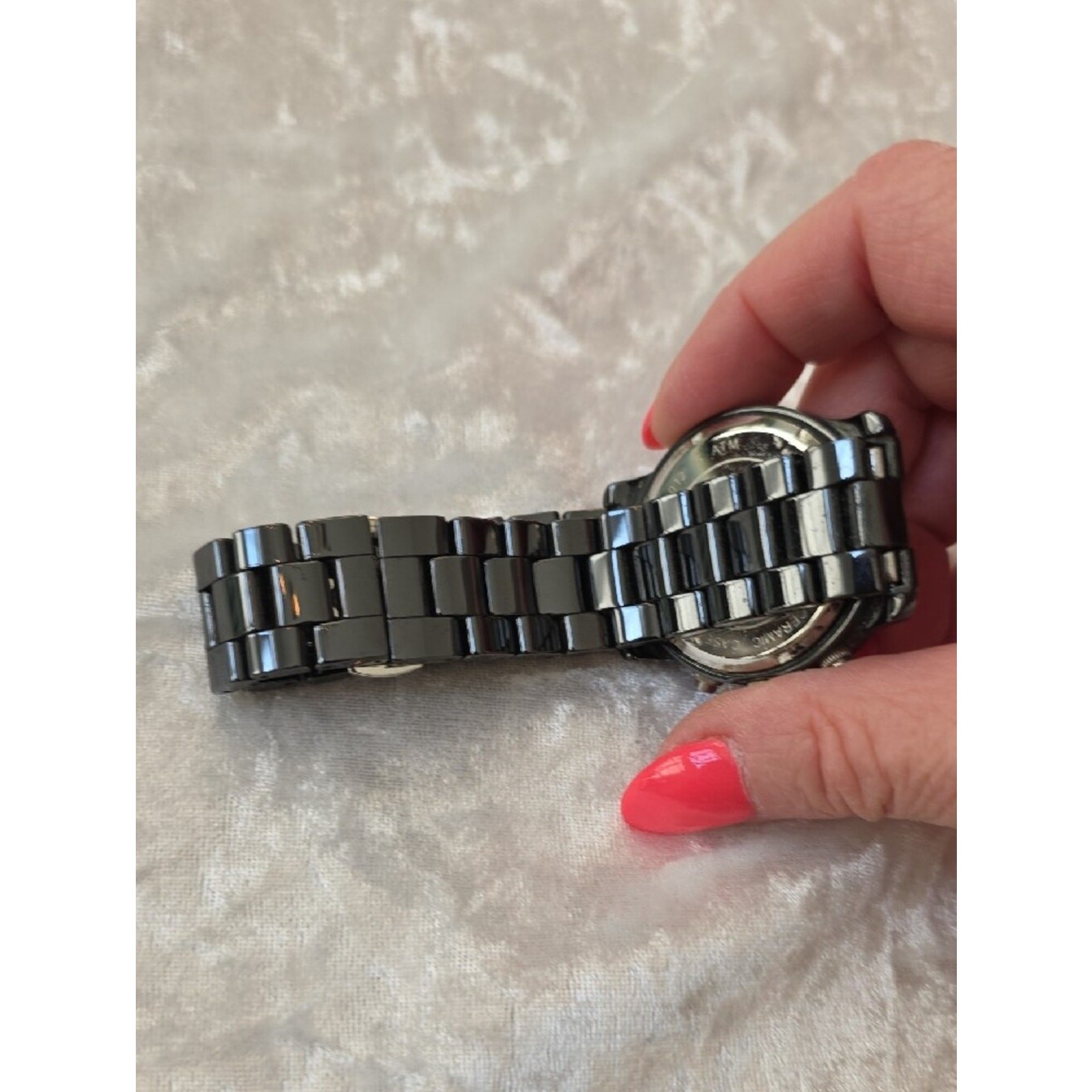 Michael Kors MK5190 Black Crystal-Bezel Chronograph Watch