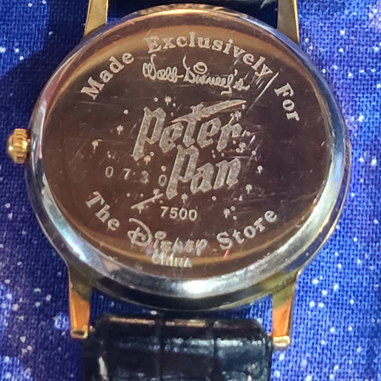 Disney Peter Pan Shadow Watch Vintage LE 0730/7500 Ready To Wear / See Video