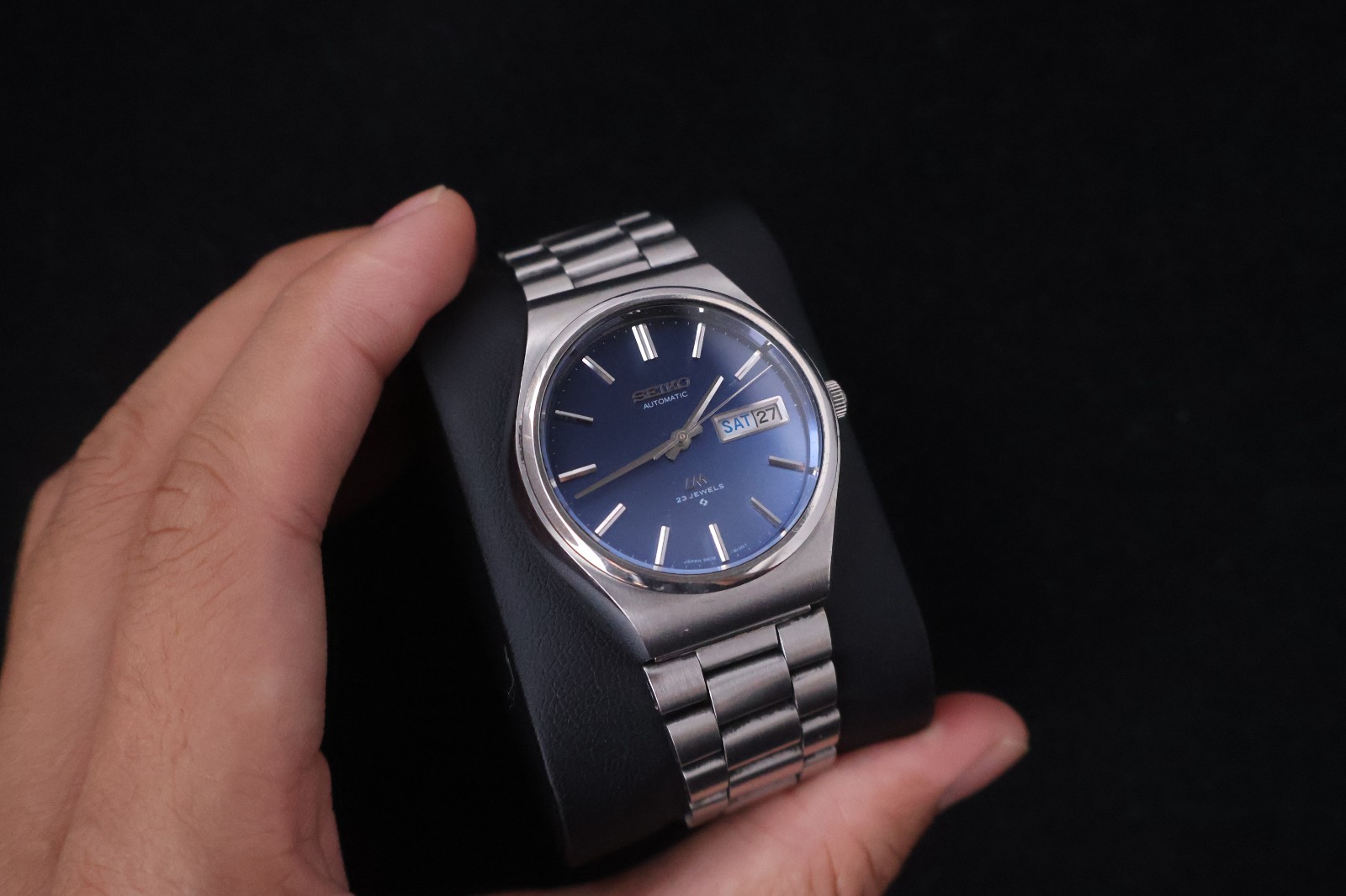 [Serviced] Rare Vintage 1975 Seiko Lord Matic LM 23 Jewels 5606-8090