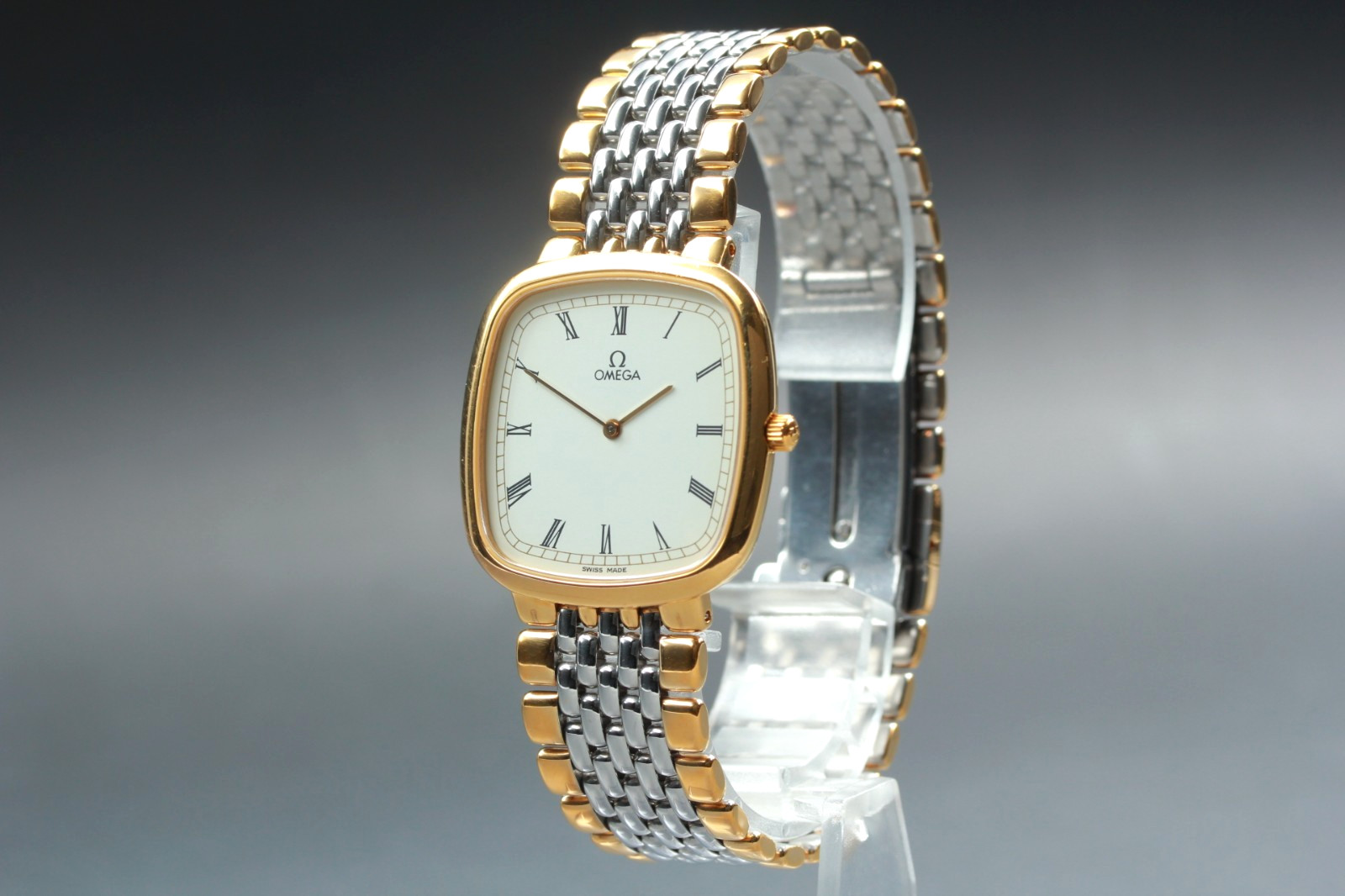 [Exc+5 w/Paper] OMEGA De Ville Cal.1378 Vintage 1989 Quartz Roman Men’s Watch