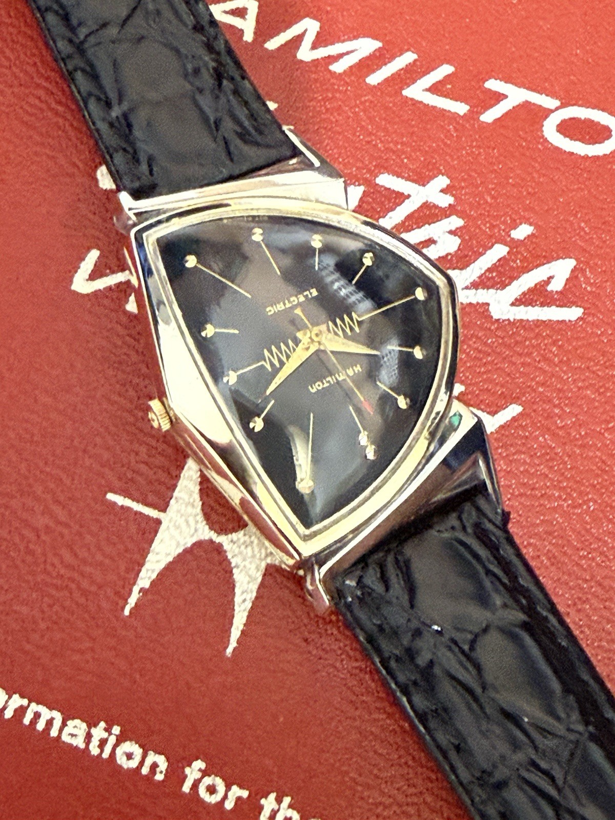 Hamilton Electric Pacer Watch-Early Caliber 500-Serviced-Warranty-VENTURA DIAL