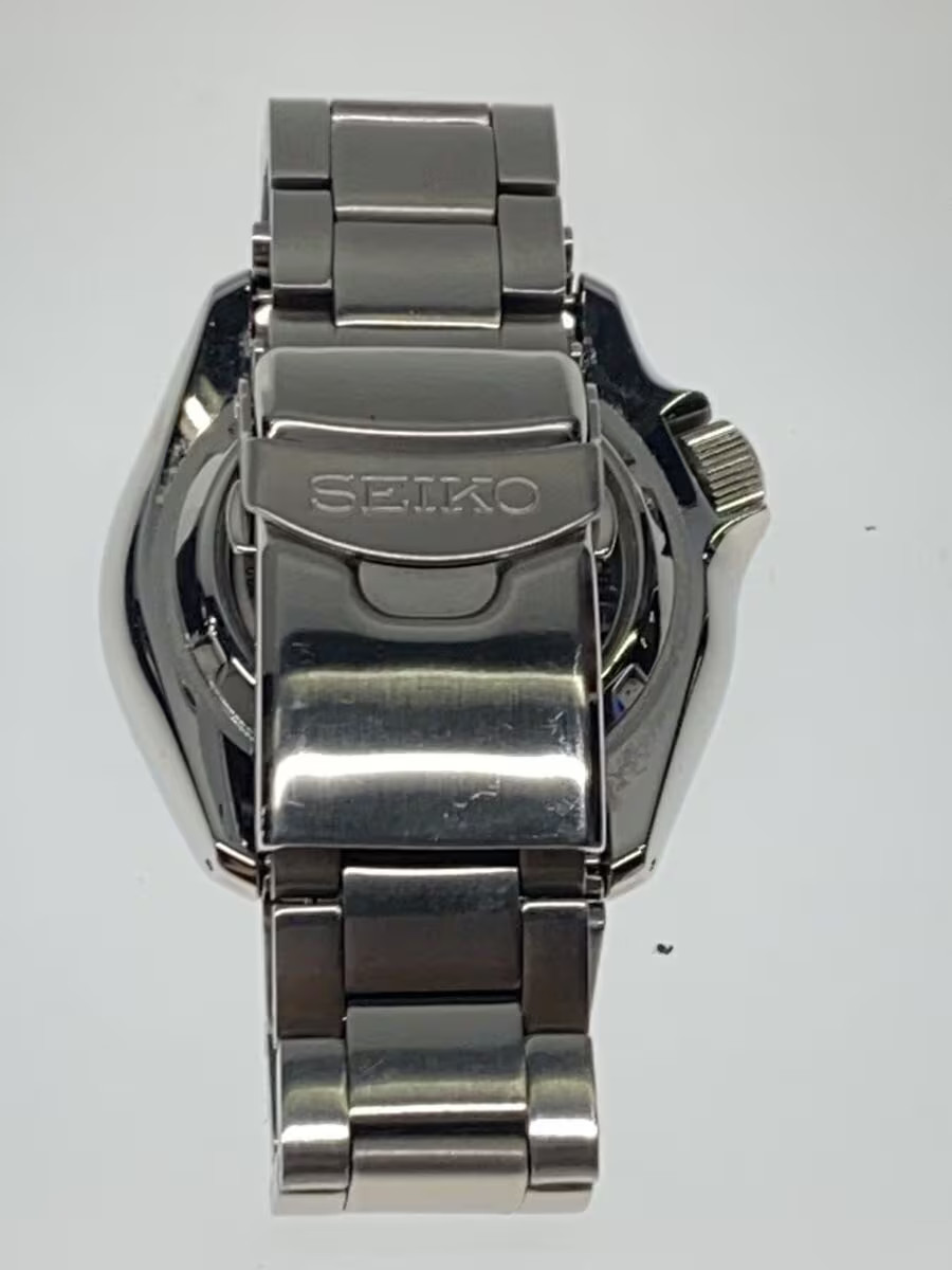 SEIKO Automatic Wristwatch Analog Stainless NVY SLV SBSA001