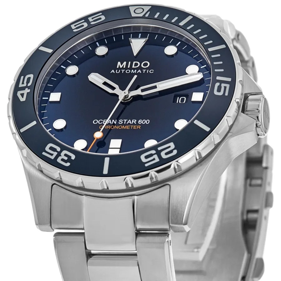 New Mido Ocean Star 600 Chronometer Blue Dial Men’s Watch M026.608.11.041.01