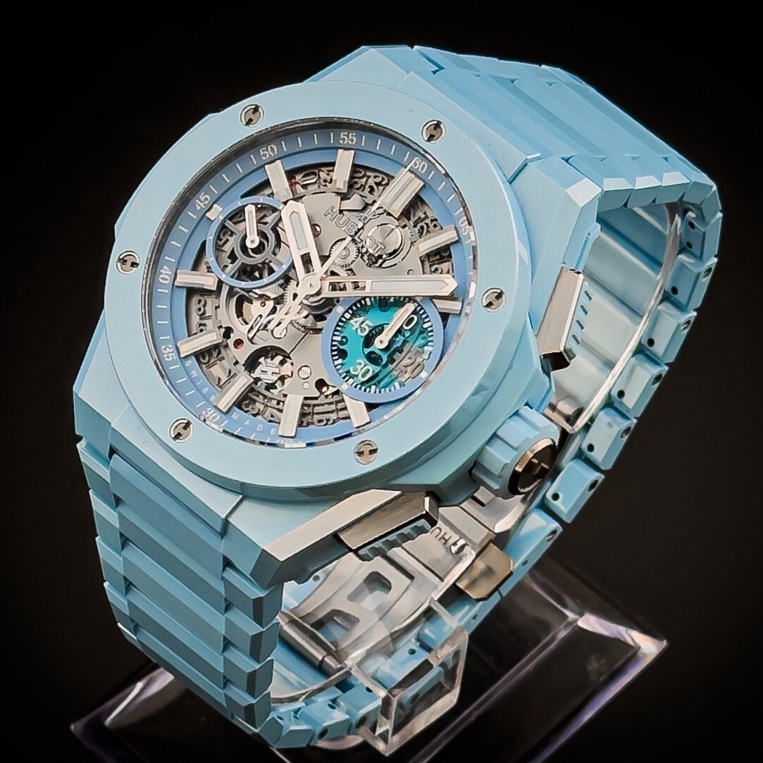 Hublot Big Bang Integrated Sky Blue Ceramic – Limited Edition 451.EX.5120.EX