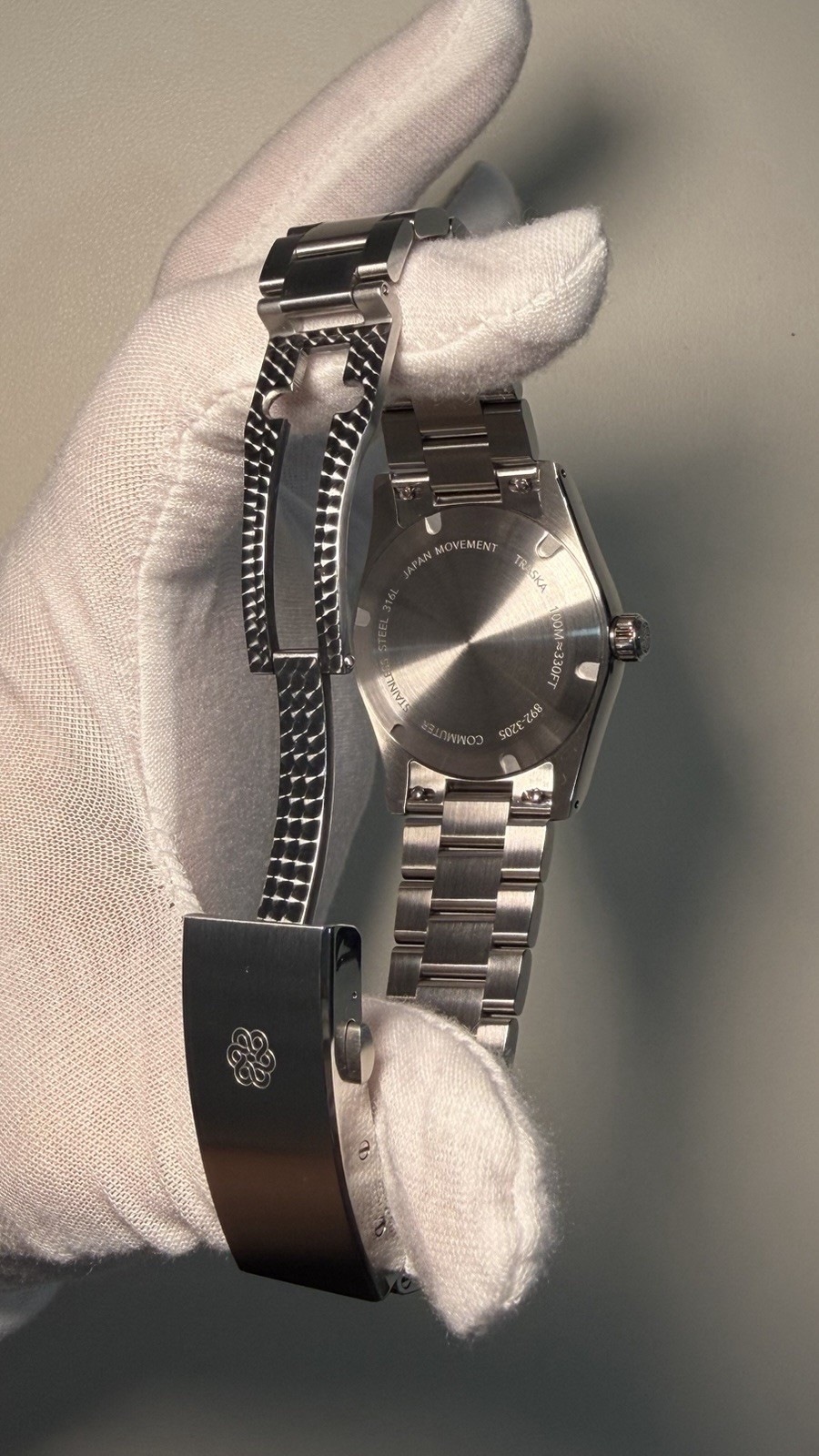 2026 Traska Commuter 36 No Date – Silver Dial (Ref. 3205) *Sold Out*