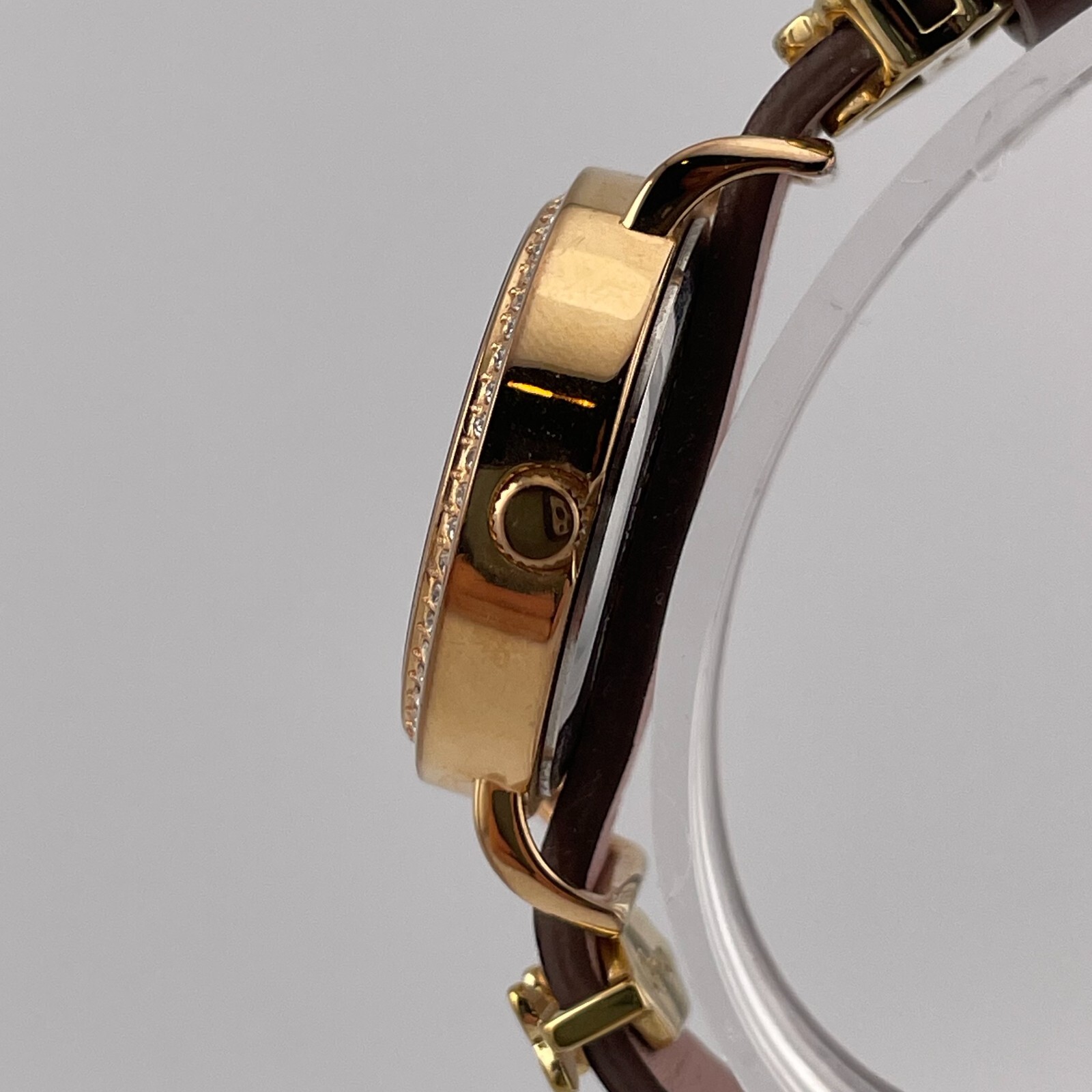 KEEP Collective Watch Womens 27mm Case Pearl Look Dial One Piece Strap