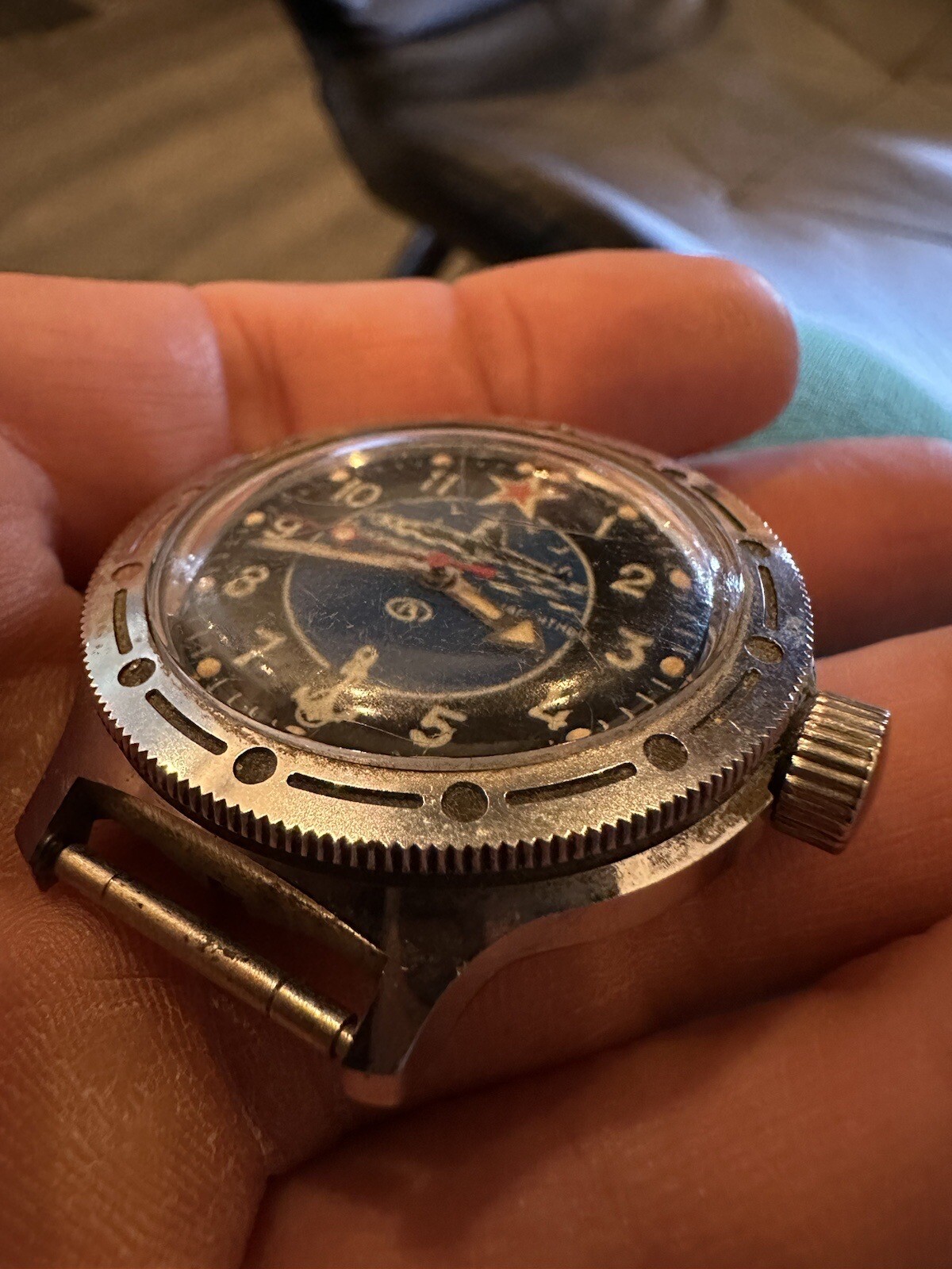 VOSTOK commander’s underwater watch Antimagnetic Mechanical Made in the USSR