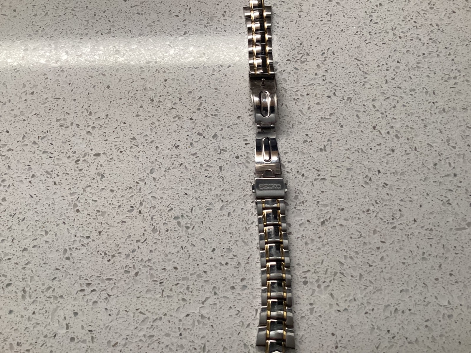 Seiko Watch Links for SUT 124 Coutara Solar Two Tone band New
