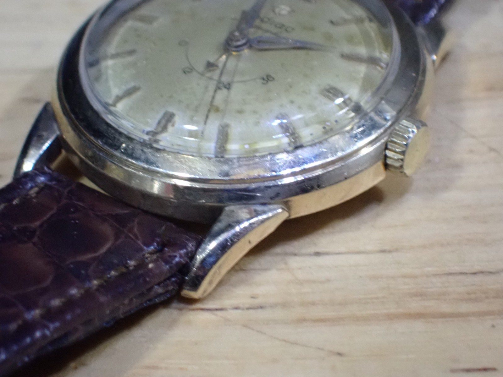 Zodiac 1424 Autographic Men’s Power Reserve Wristwatch runs Tropic Dial READ