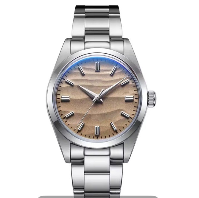 ADDIESDIVE AD2030 36mm Watch Stainless Steel 100M Waterproof Quartz Watches