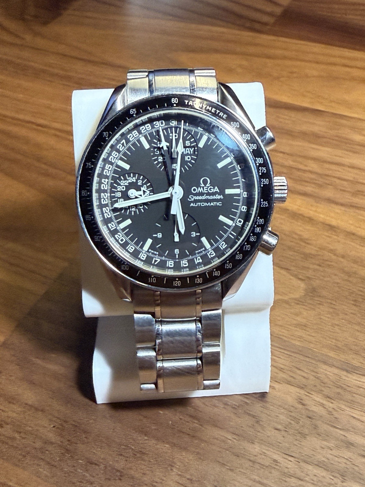 OMEGA Speedmaster Reduced Day-Date Model 3520.50 – Please Read Description