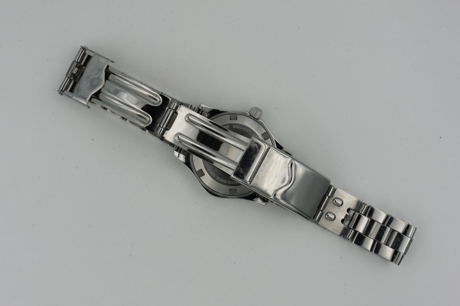 Tag Heuer WAF1419.BA0824 Womens Aquaracer Quartz Watch Diamonds Blue Purple 300M