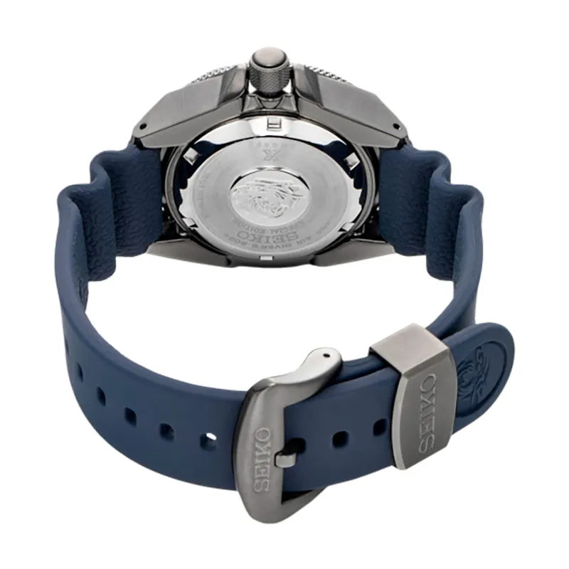 Seiko Prospex SRPD09K1 Samurai Save The Ocean Blue Dial Rubber Special Edition