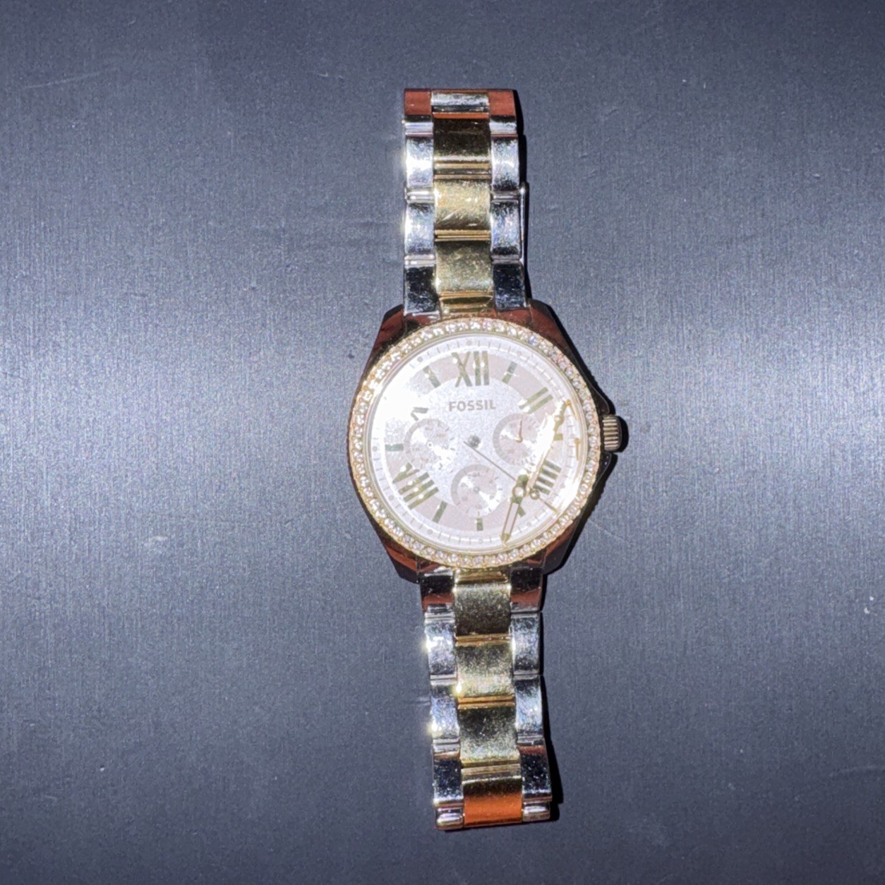 Fossil Women’s Stainless Steel Watch Two-Tone