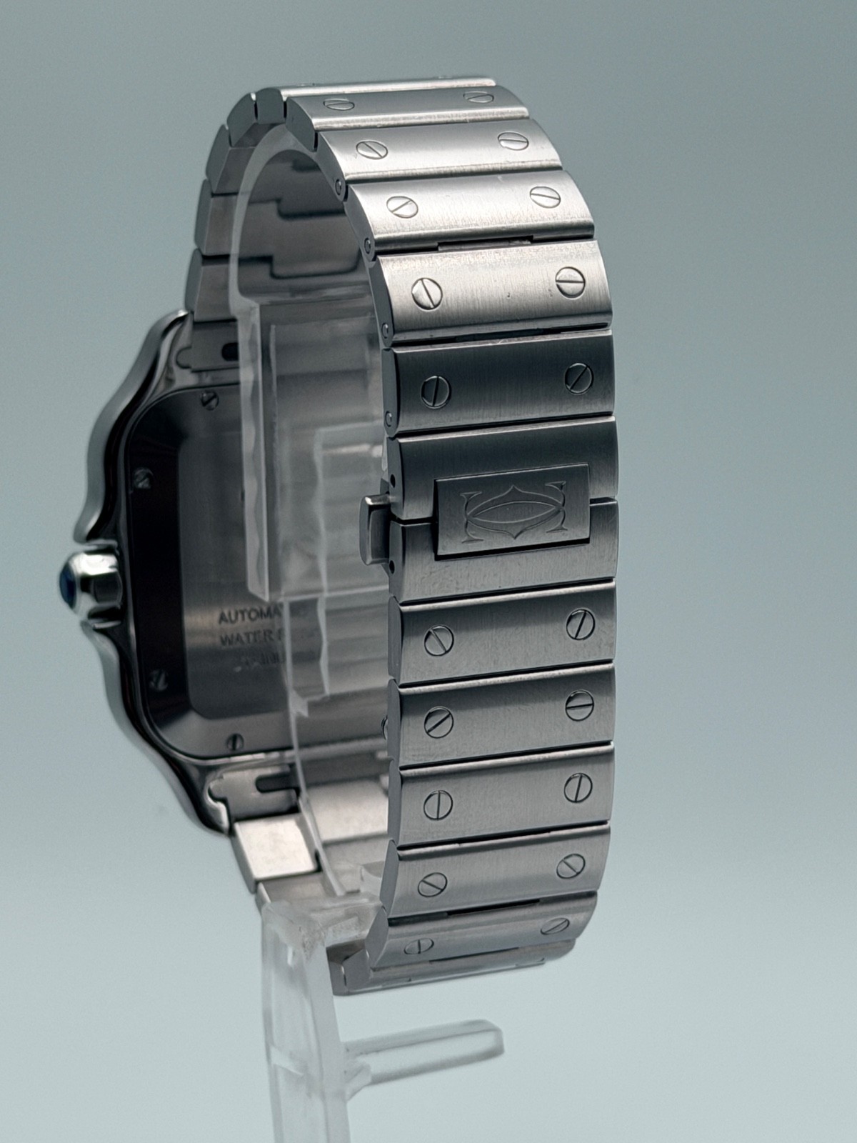 Santos de Cartier Large WSSA0018 | Full Set | 2 Extra Straps | Very Good