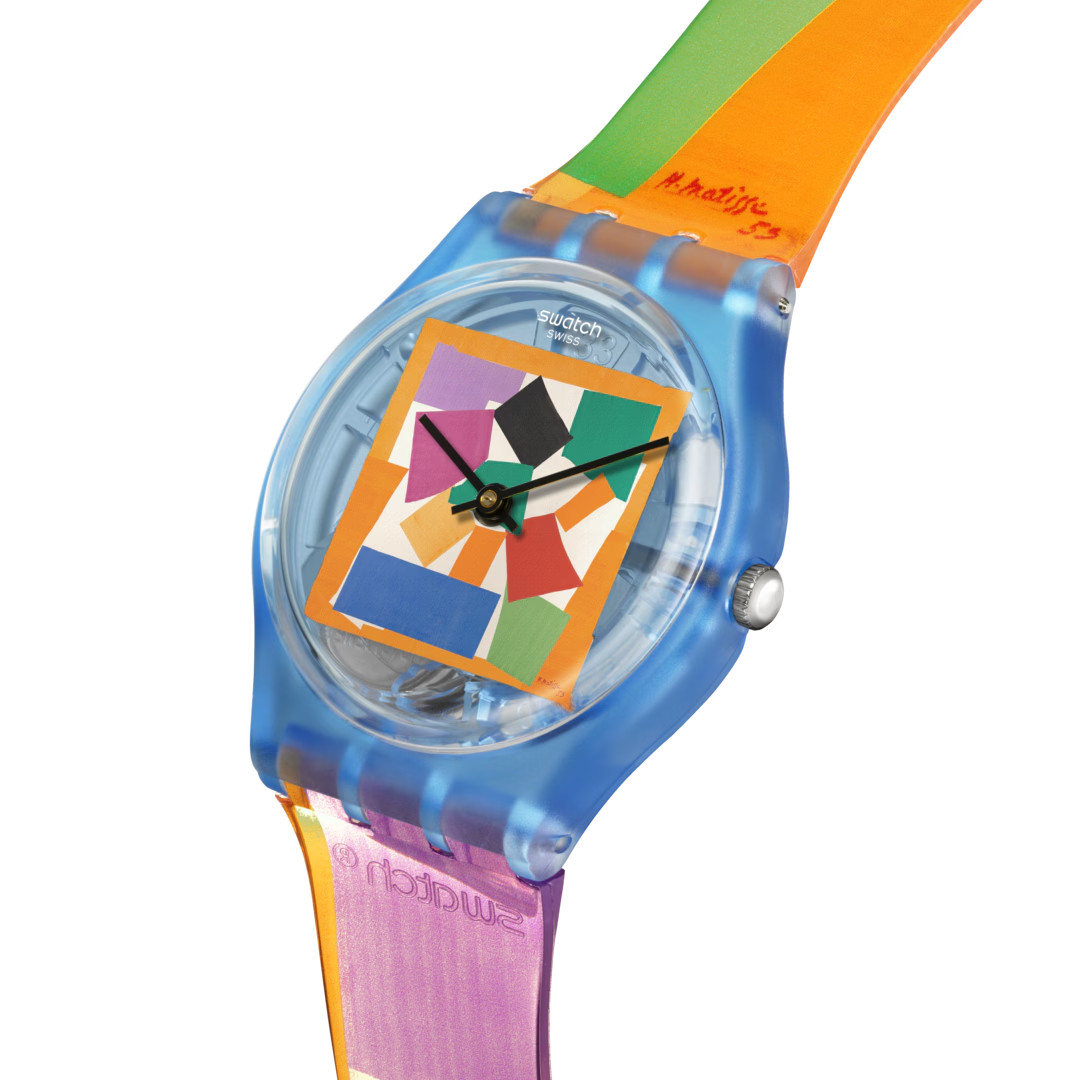 “Matisse’s Snail ” (SO28Z127) Swatch Watch