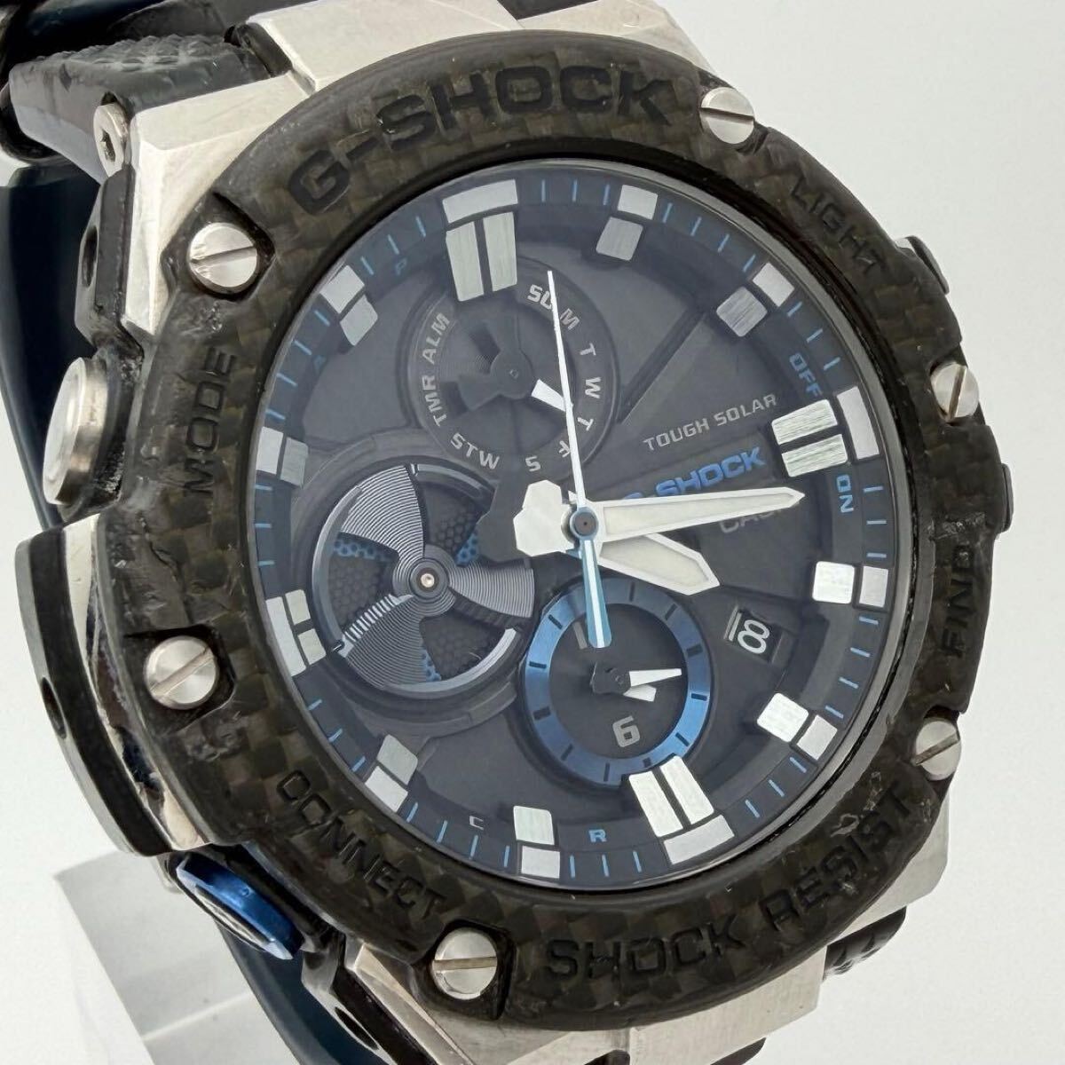 [Operation] CASIO G-SHOCK G-STEEL Carbon Sapphire Glass Tough Solar Bluetooth