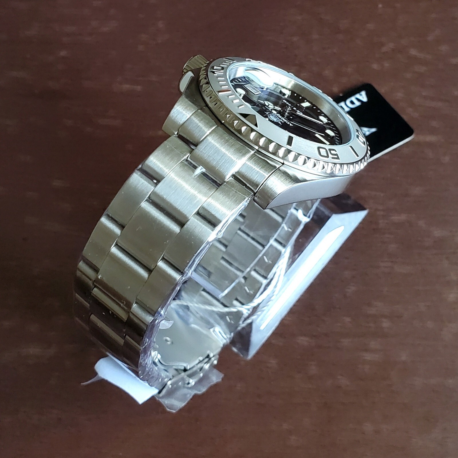Addiesdive QUARTZ Dive Watch Silver Bezel Bracelet 41mm MY-H3 200m