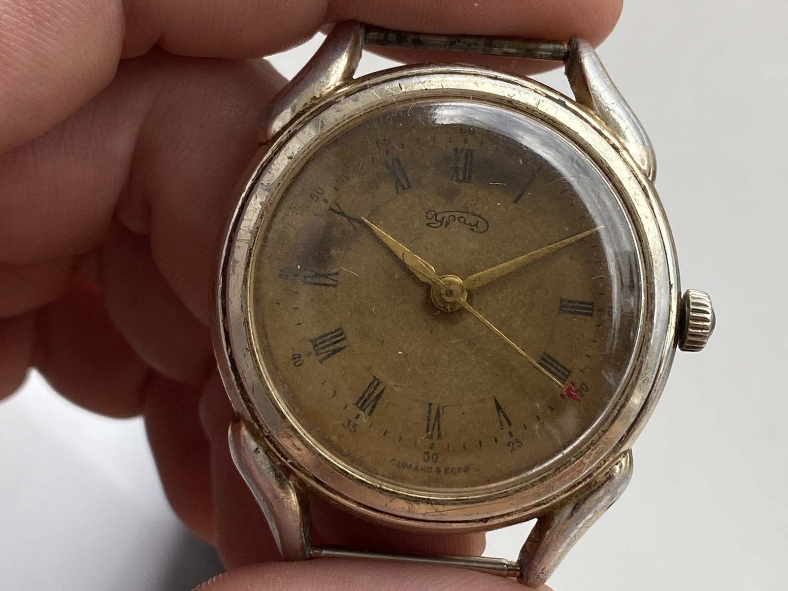 Vintage Watch Ural 16 Jewels Mechanical USSR ChChZ