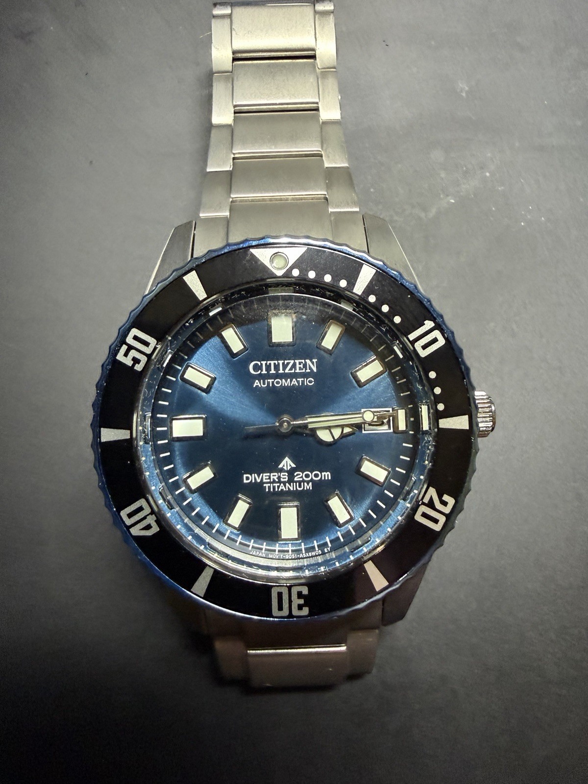 Citizen Men’s Promaster Titanium Dive Watch 41mm