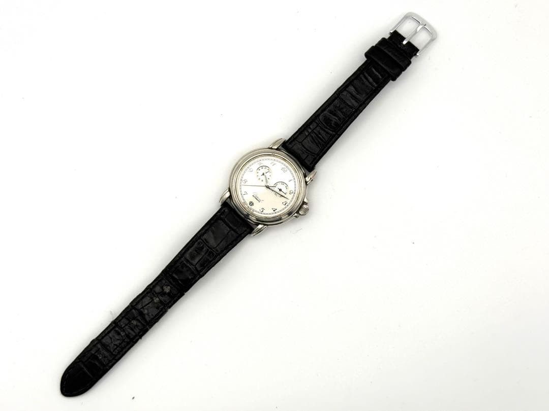 Orient automatic winding 46B 305 60 CS silver 925 transparent back working