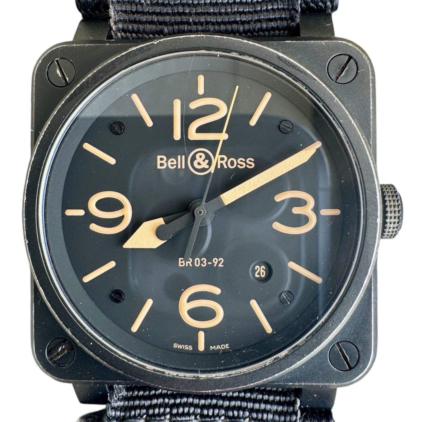 Bell & Ross BR03-92 Heritage Aviation Type Pilot’s Automatic Matte Black 42mm