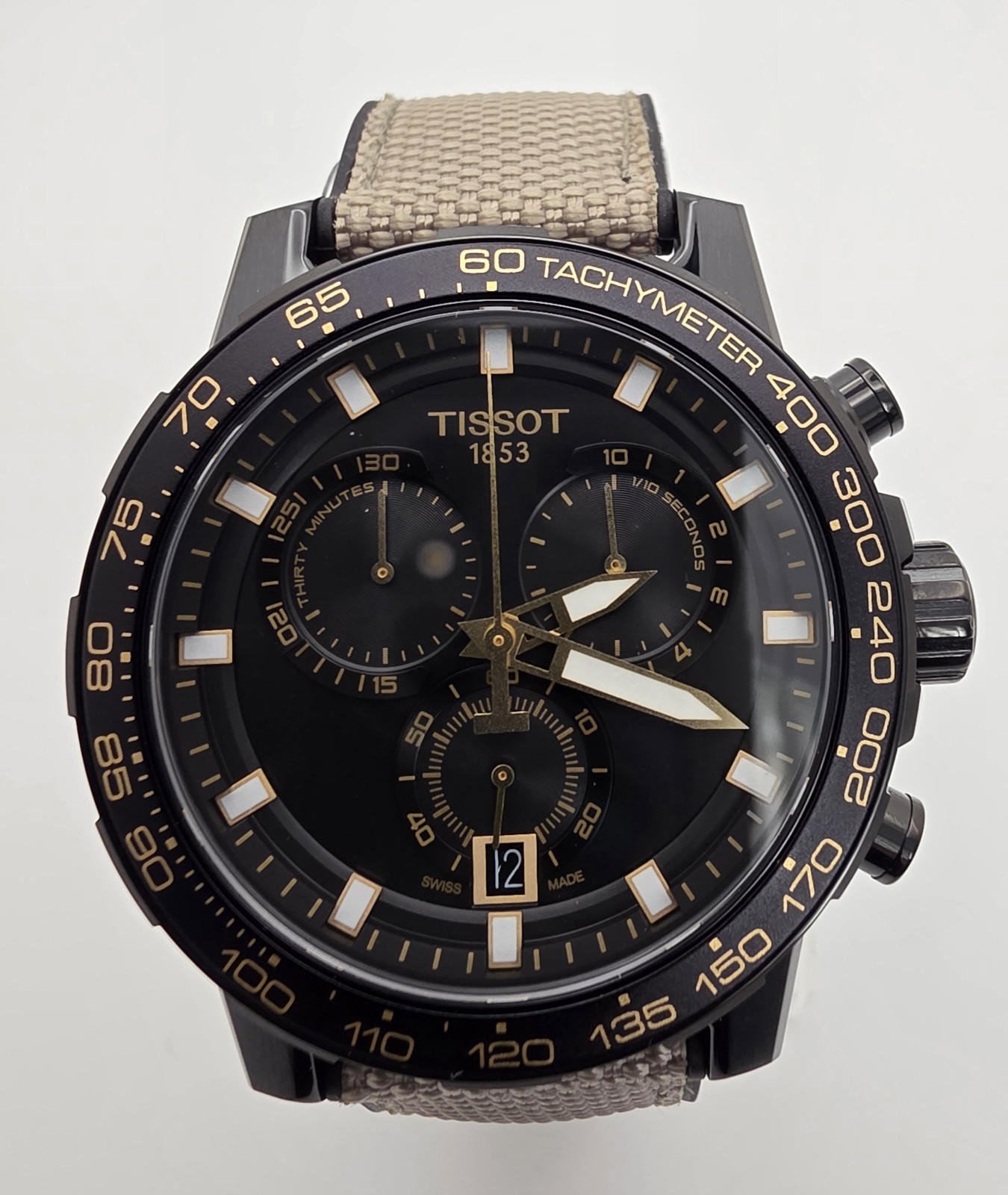 Tissot Supersport Chronograph Quartz Black Dial Men’s Watch T125.617.37.051.01