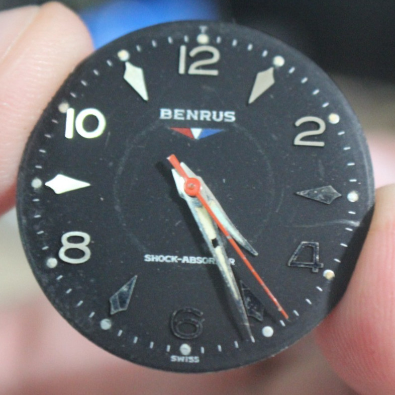 BENRUS Mechanical 17 Jewels Men’s Watch DR 2F1