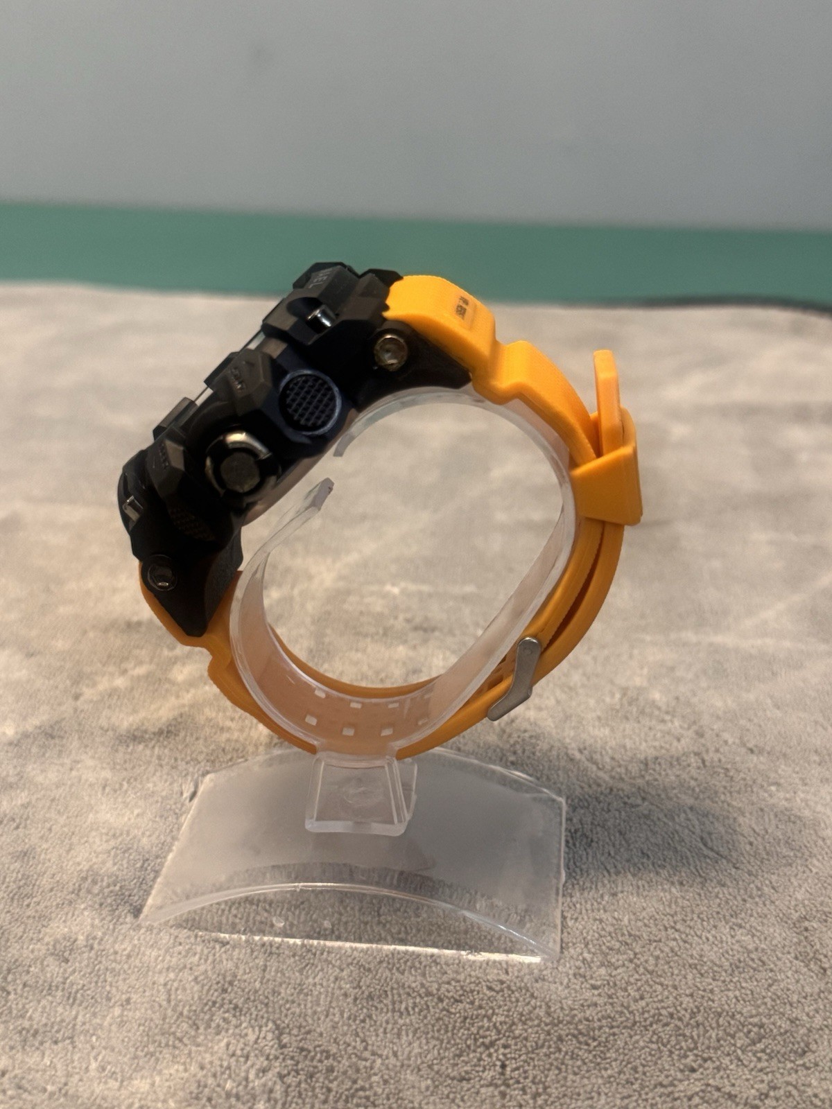 SMAEL Sport Analog/Digital Quartz Alarm Dual Time 50m Black/Orange 54mm