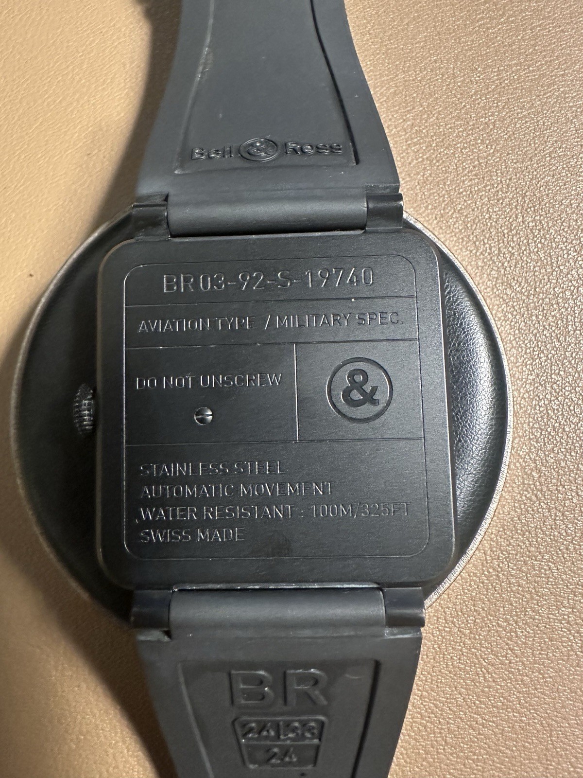 Bell & Ross BR0392 Matte Black Watch
