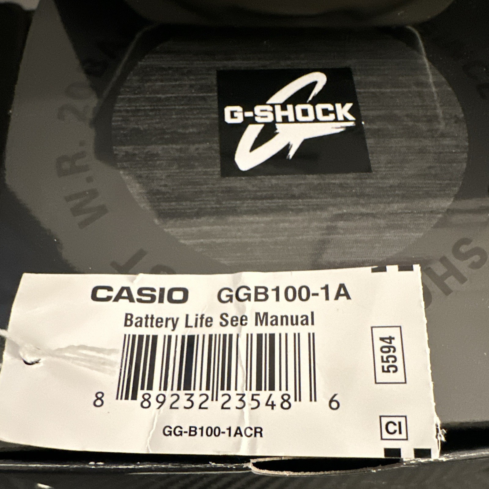 Casio G-Shock Mudmaster GG-B100-1A Black Bluetooth Mud Resist 200m Box