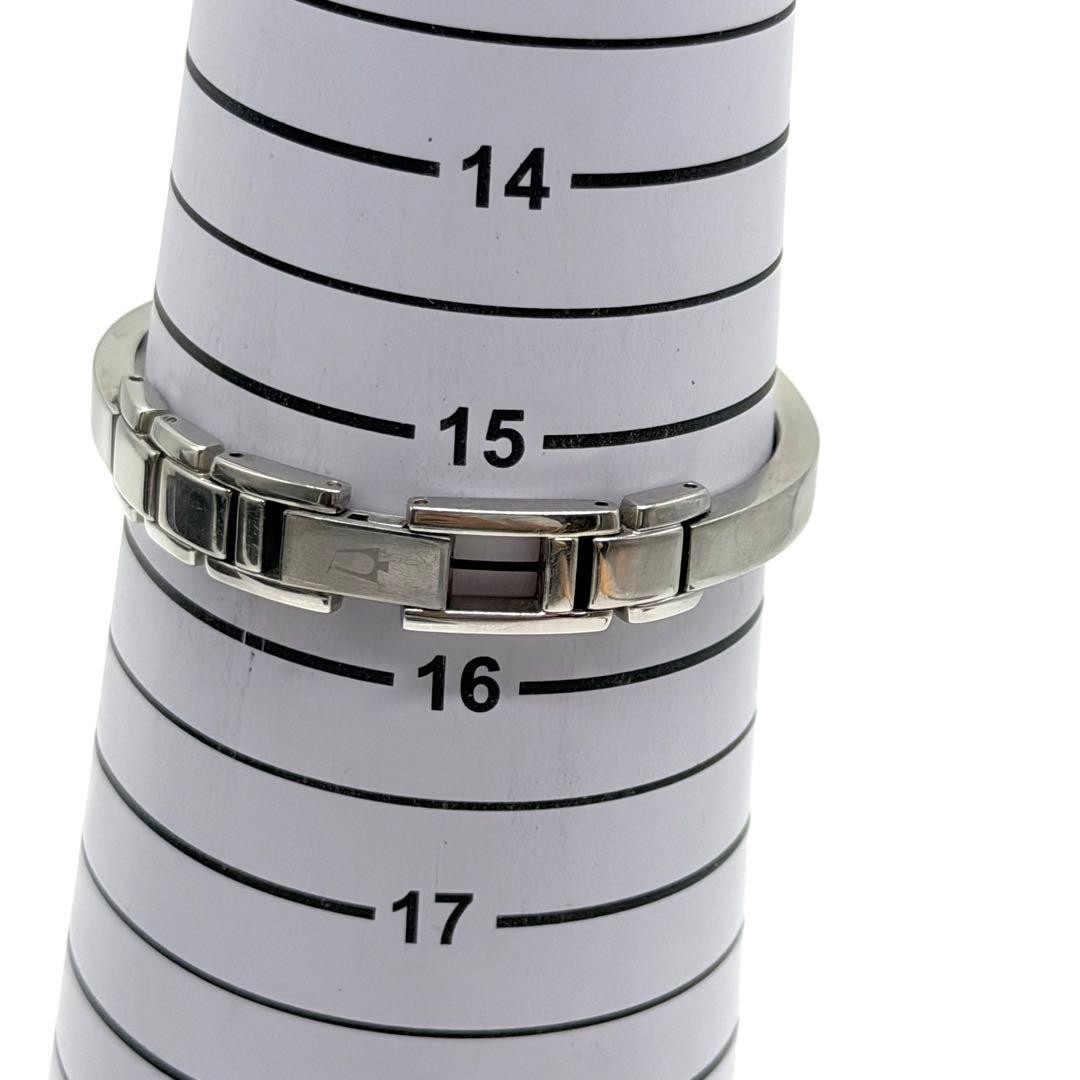 Bulova 96L156 Rectangular Black Dial Ladies Quartz Wristwatch Japan 07540