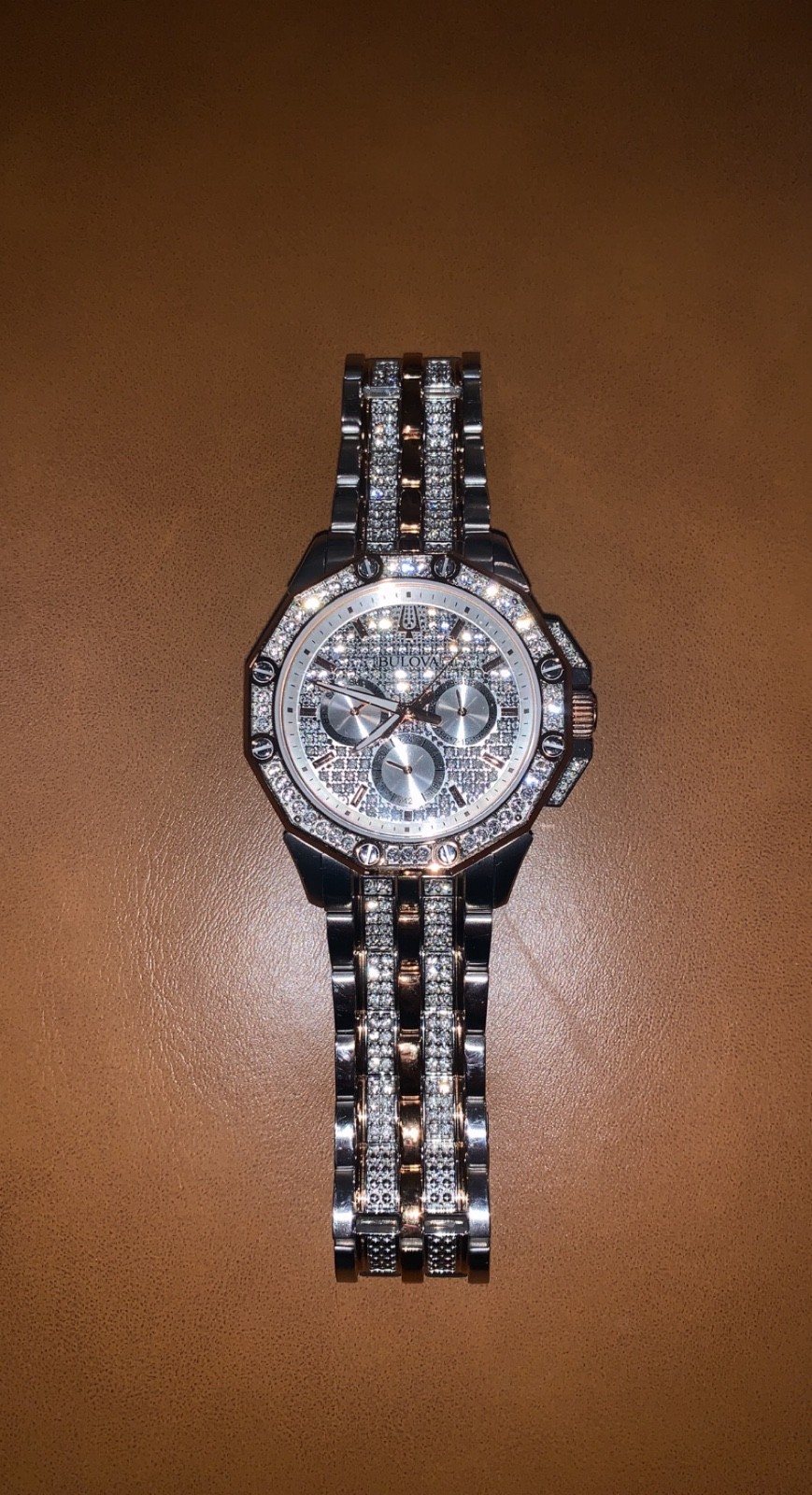 Bulova Octava 41.5mm Two-Tone Stainless Steel Men’s Wristwatch