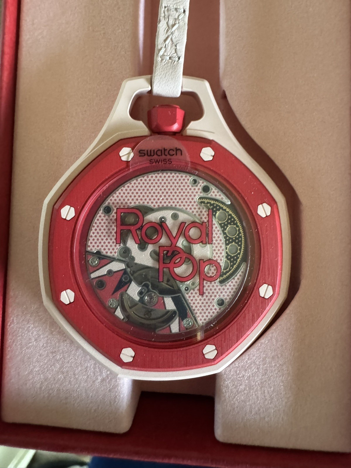 Swatch x AP – Royal Pop Otto Rosso In Hand With Receipt & 2 Year Warranty