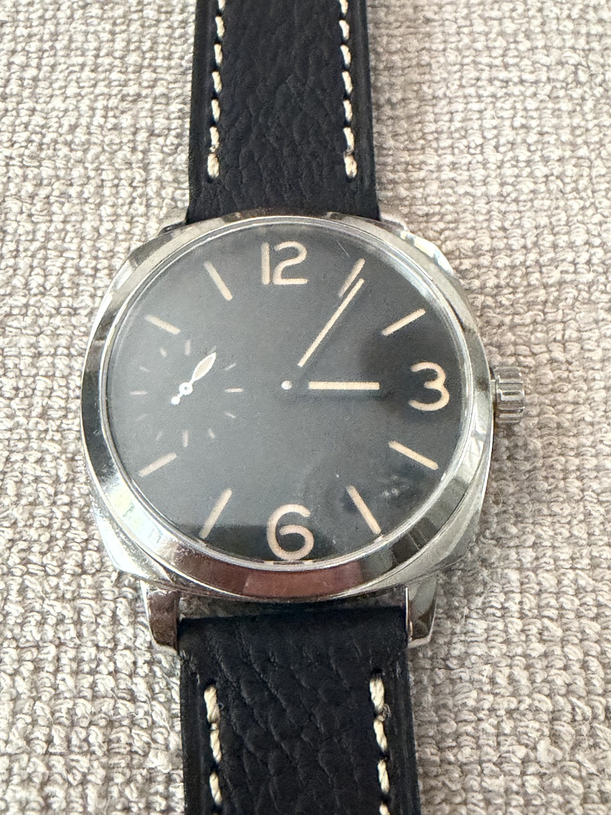Men’s Manual Wind Watch, ST3600 Movement, Sapphire Crystal New Build