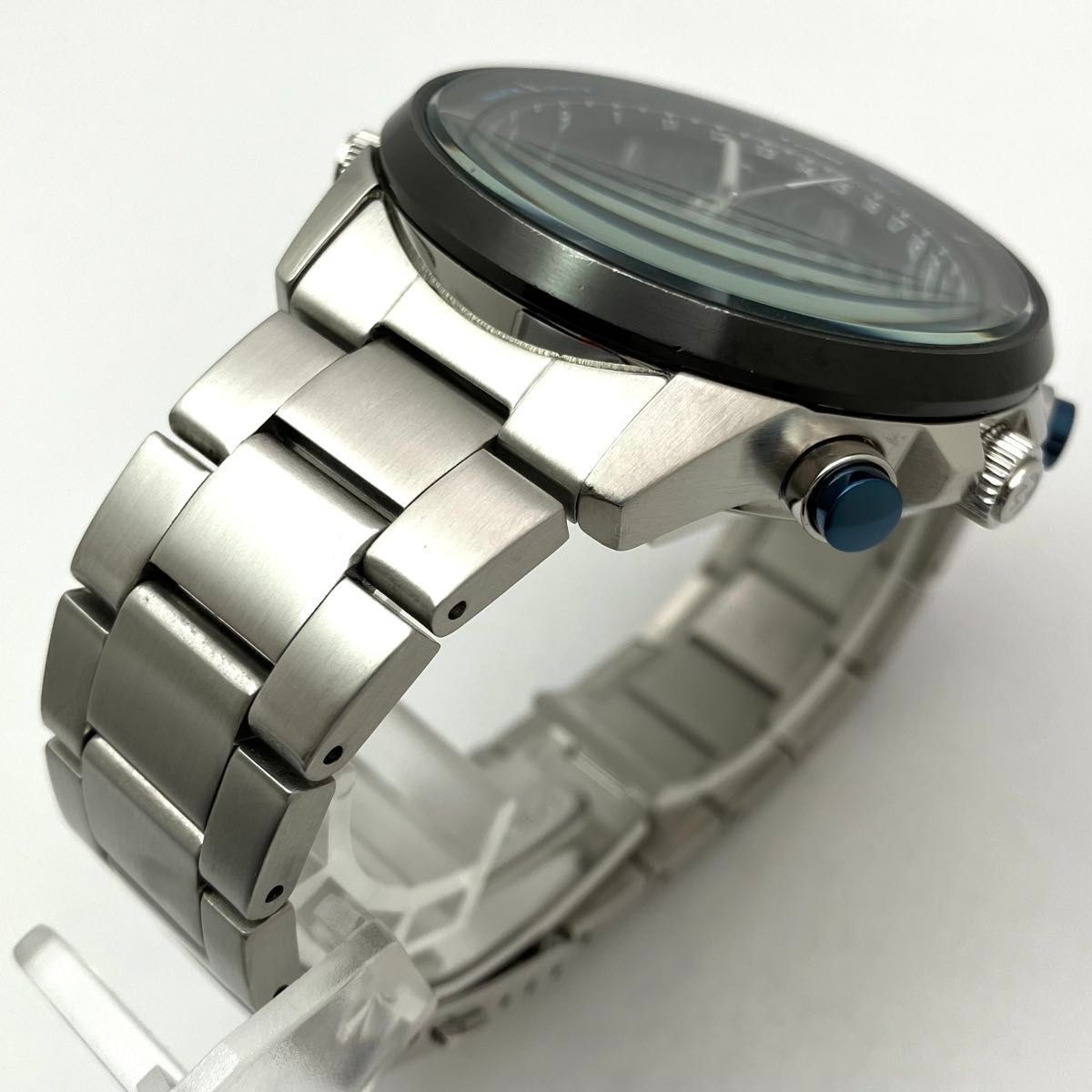 SEIKO WIRED Chronograph Small Second Men s Watch The Blue VK68 KZ20 AGAW441