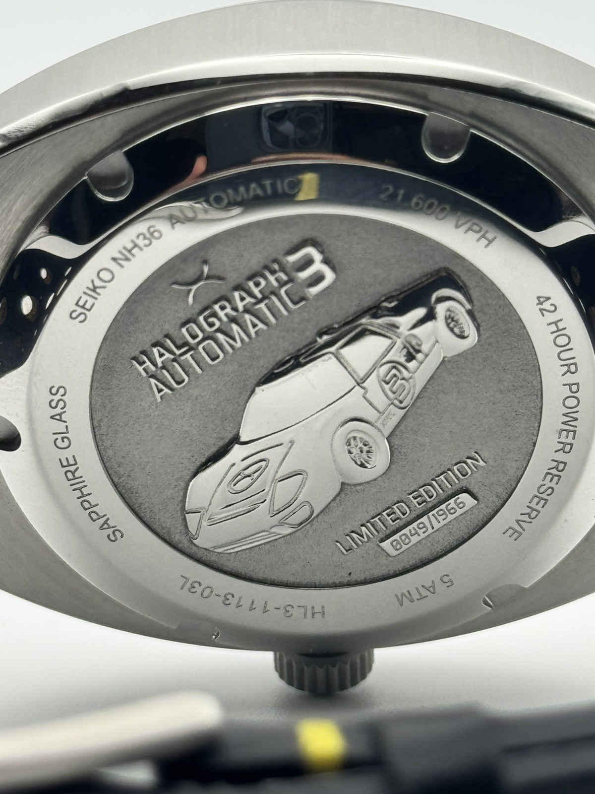 Xeric Halograph III Automatic Steel Watch Limited Edition