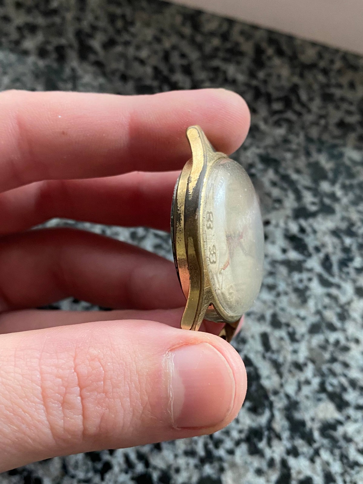 V intage Rare Wostok Watch Soviet USSR mechanical Wristwach Gold Plated AU
