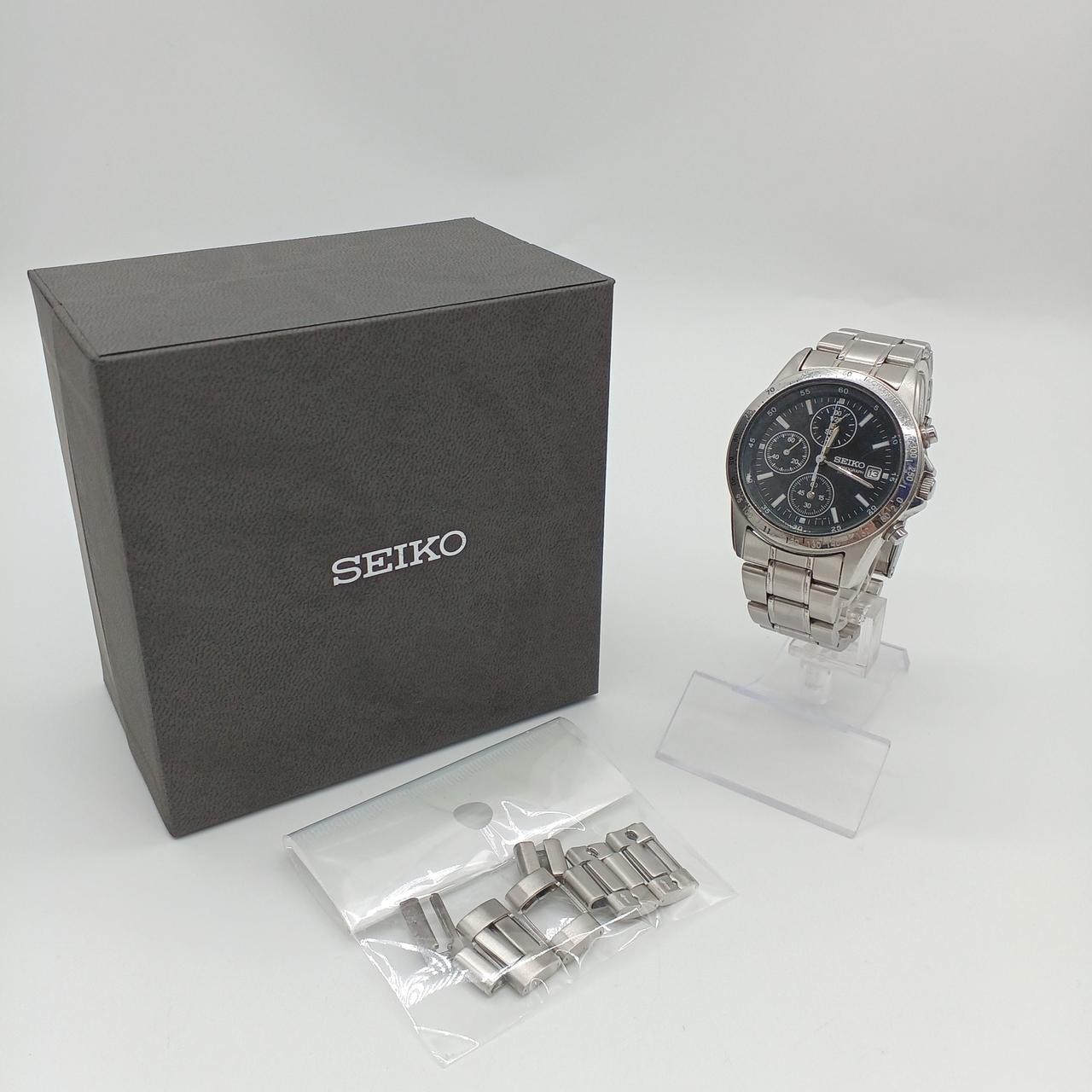 Seiko SND367P1 Quartz Watch Men 10bar Water Resistant 3-Month Warranty