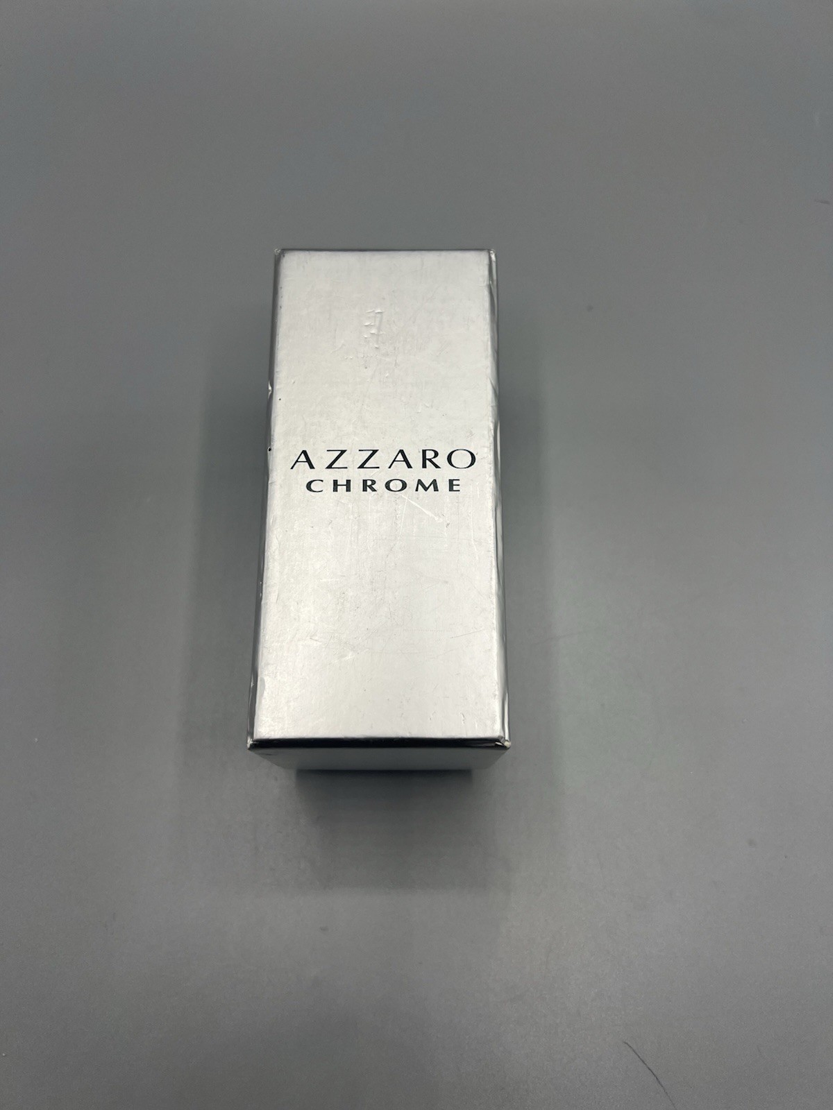 Mens Azzaro Chrome Black Dial Round Silver Tone 45 mm Stainless Steel Band Watch