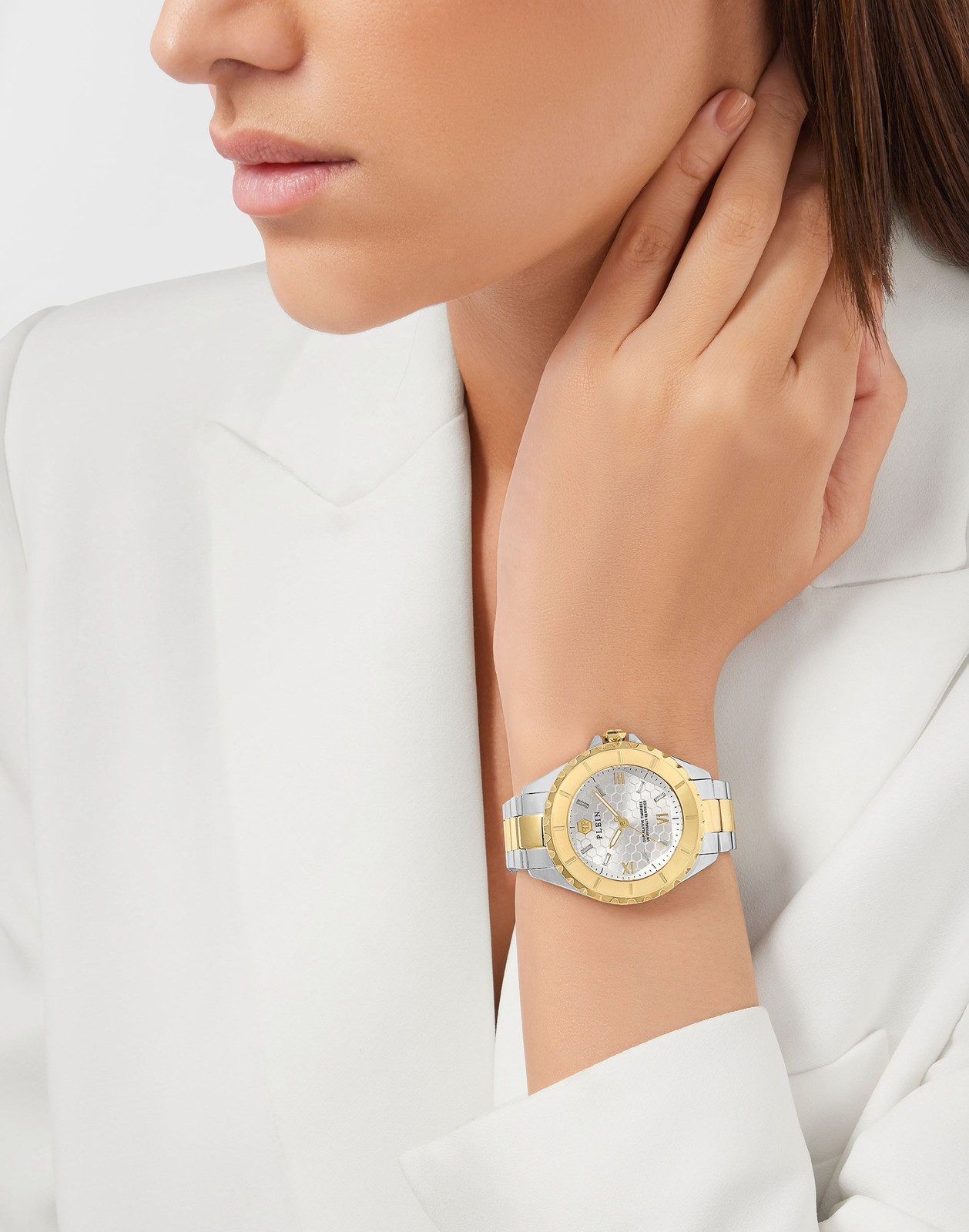 Philipp Plein Multicolour Womens Analogue Watch Plein Heaven PWPOA0424