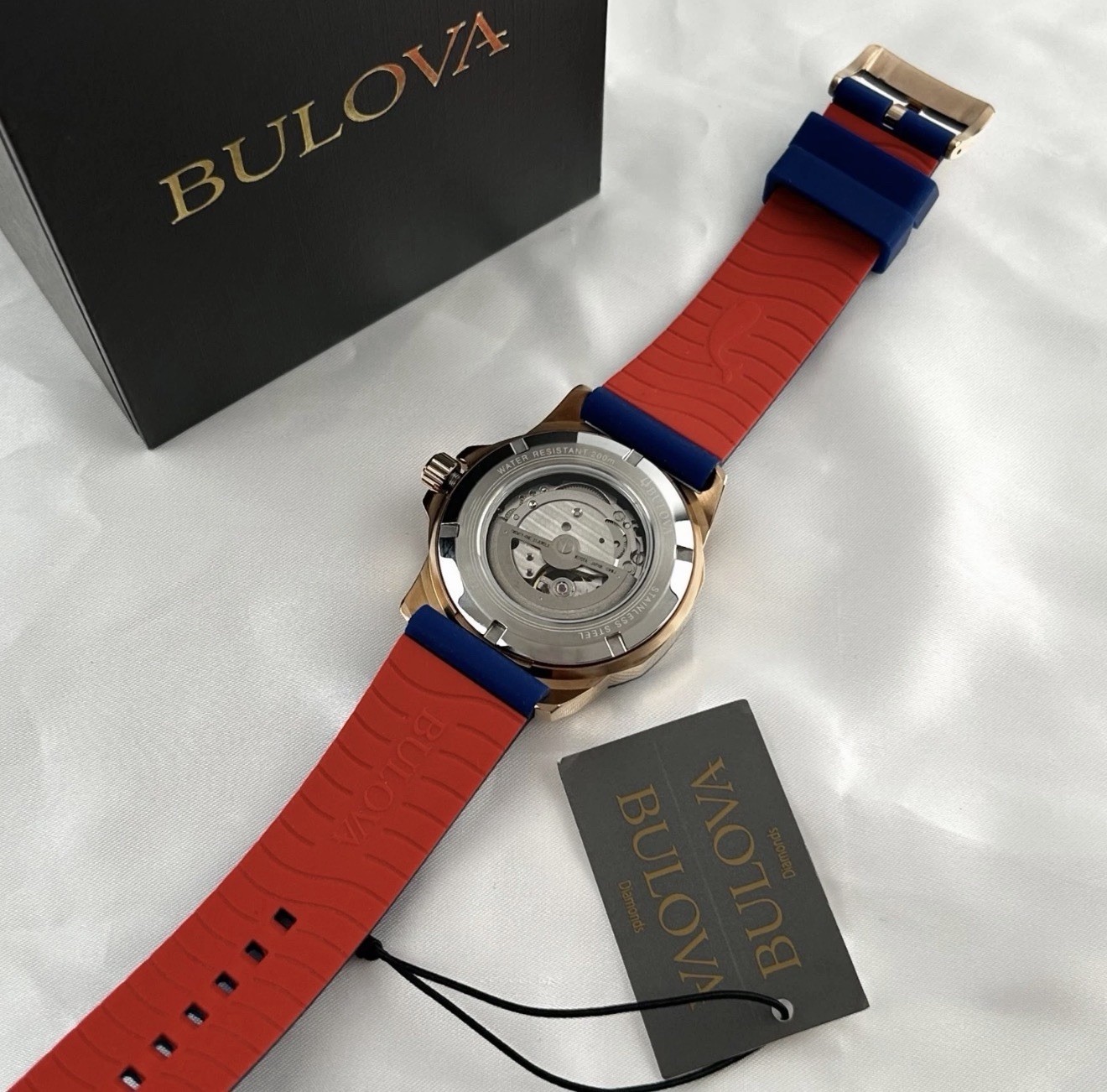 Bulova Marine Star Rose Gold Automatic