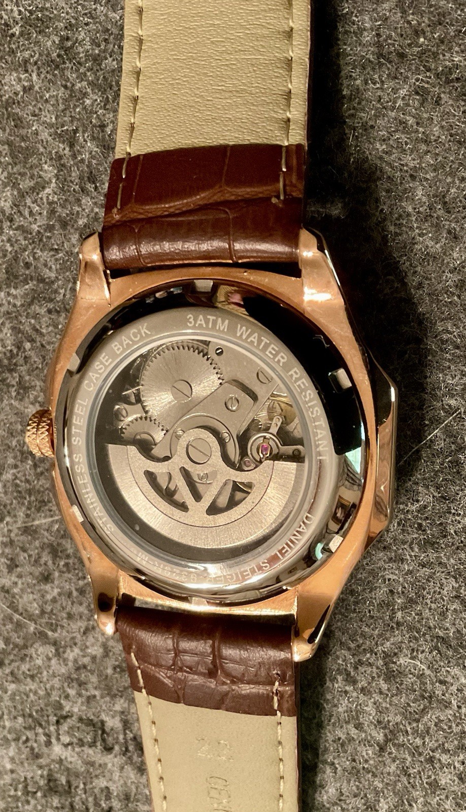 Daniel Steiger Monument 9329 R-M Automatic Men’s Watch Blue Sunray Dial