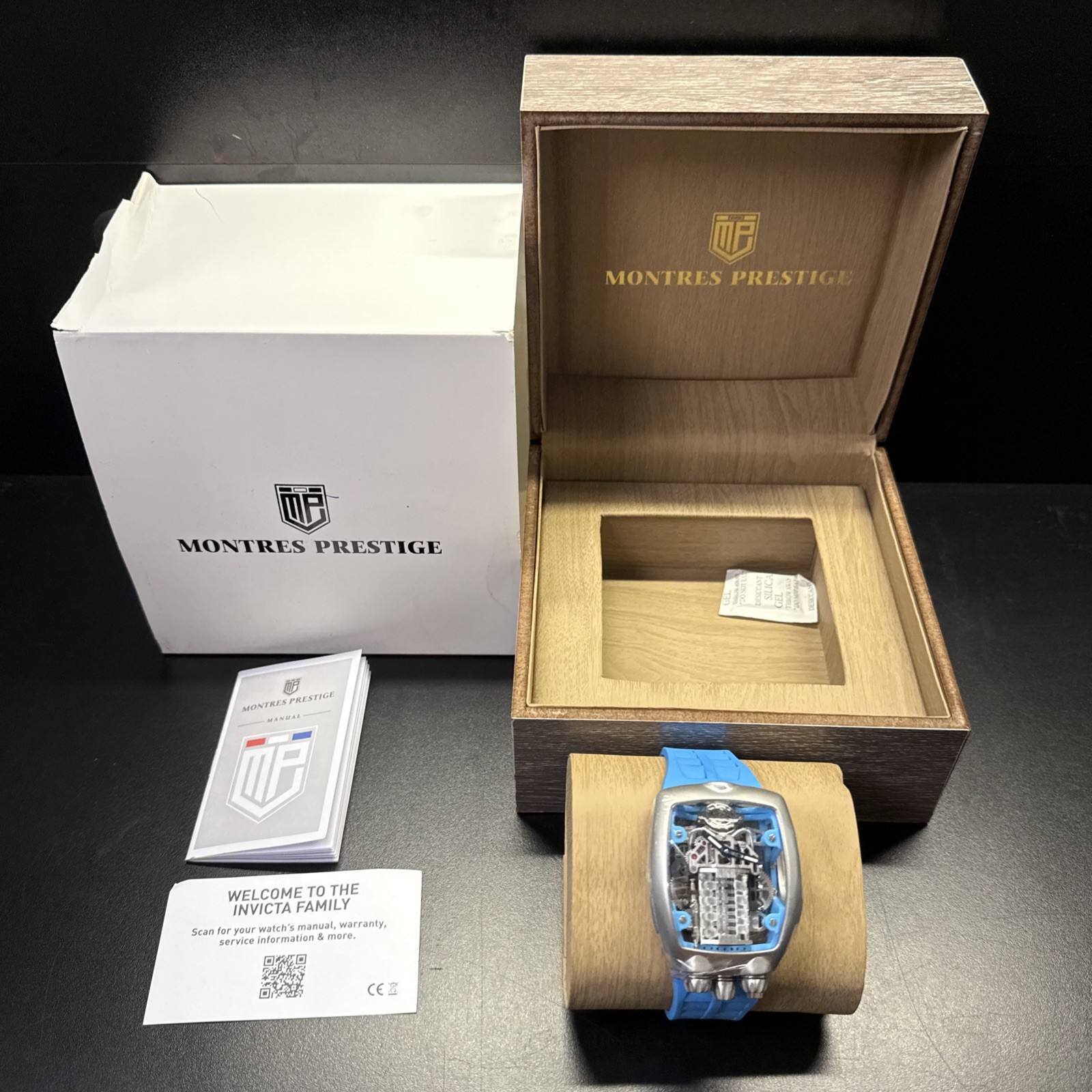 Brand New Invicta X Montres Prestige V-12 Engine Block Automatic Model MPW 0154